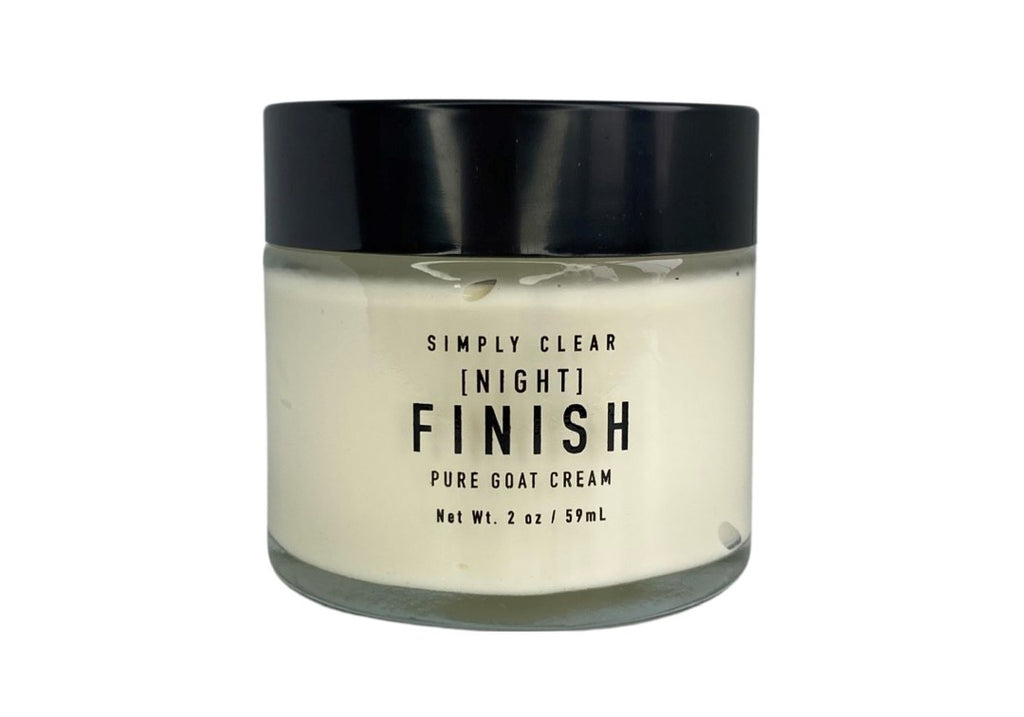 Simply Clear Night Finish Pure Goat Cream